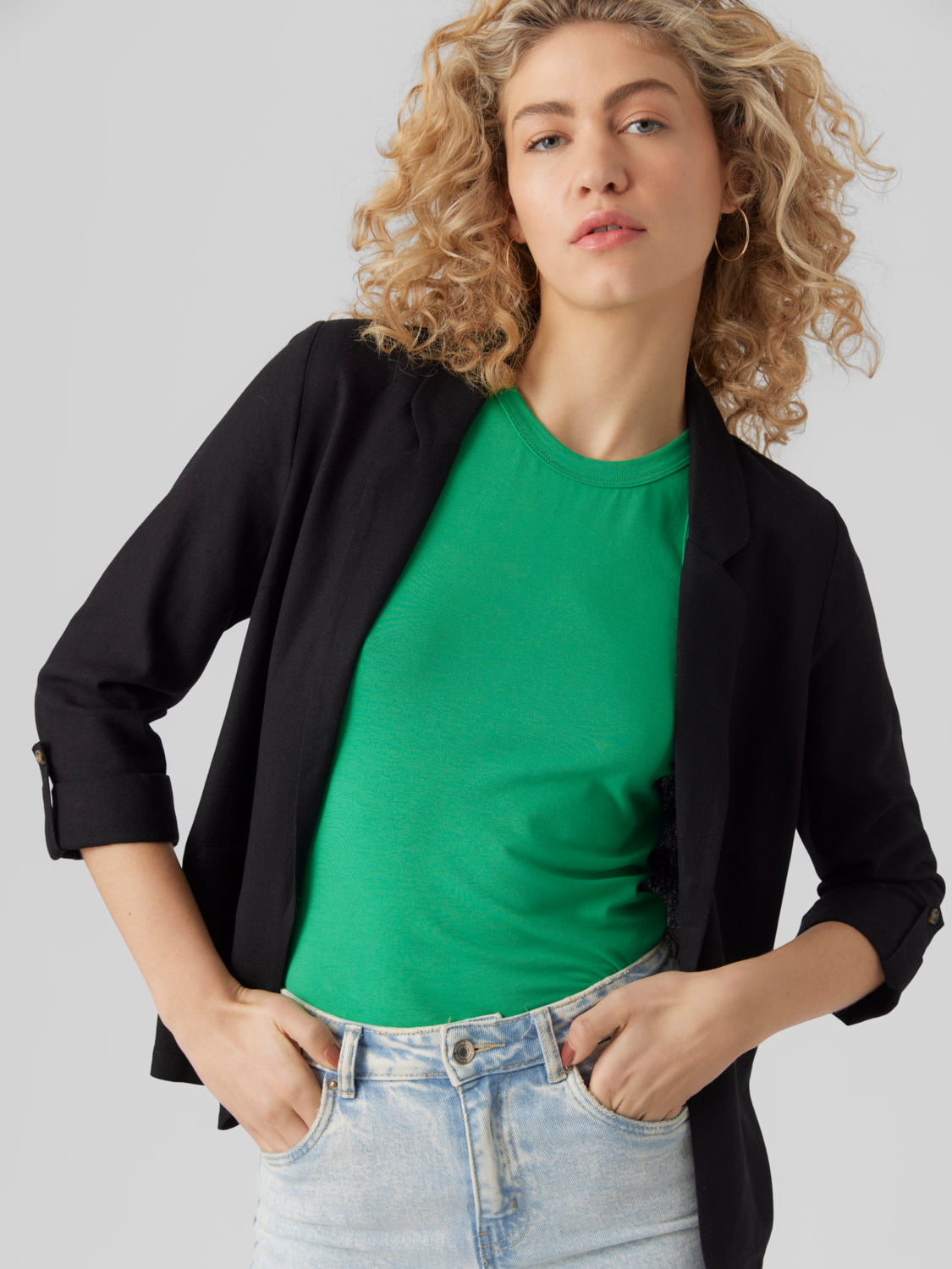 VMJESMILO Blazer - Black
