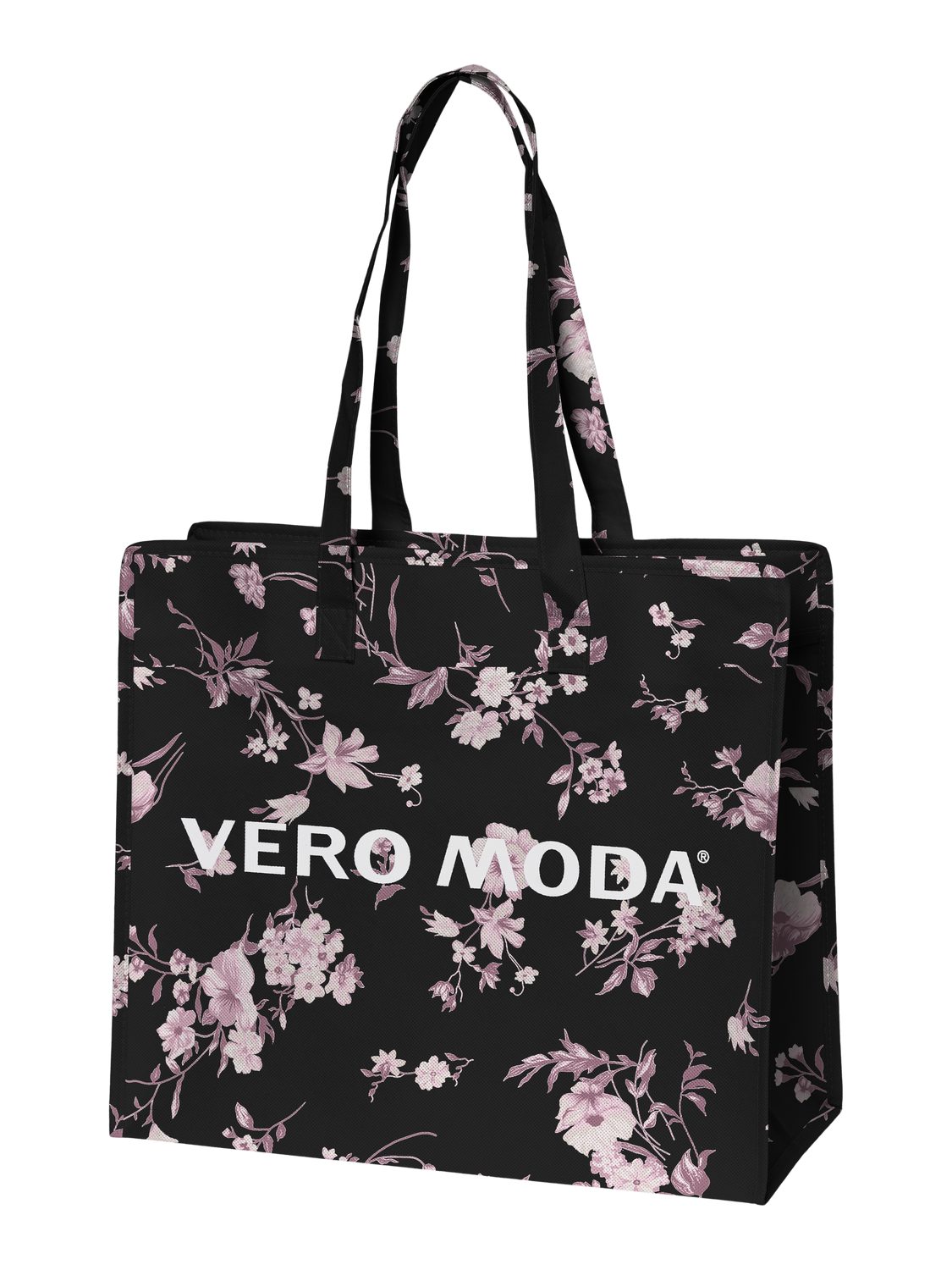 VMSHOPPING Shopping Bag - Black