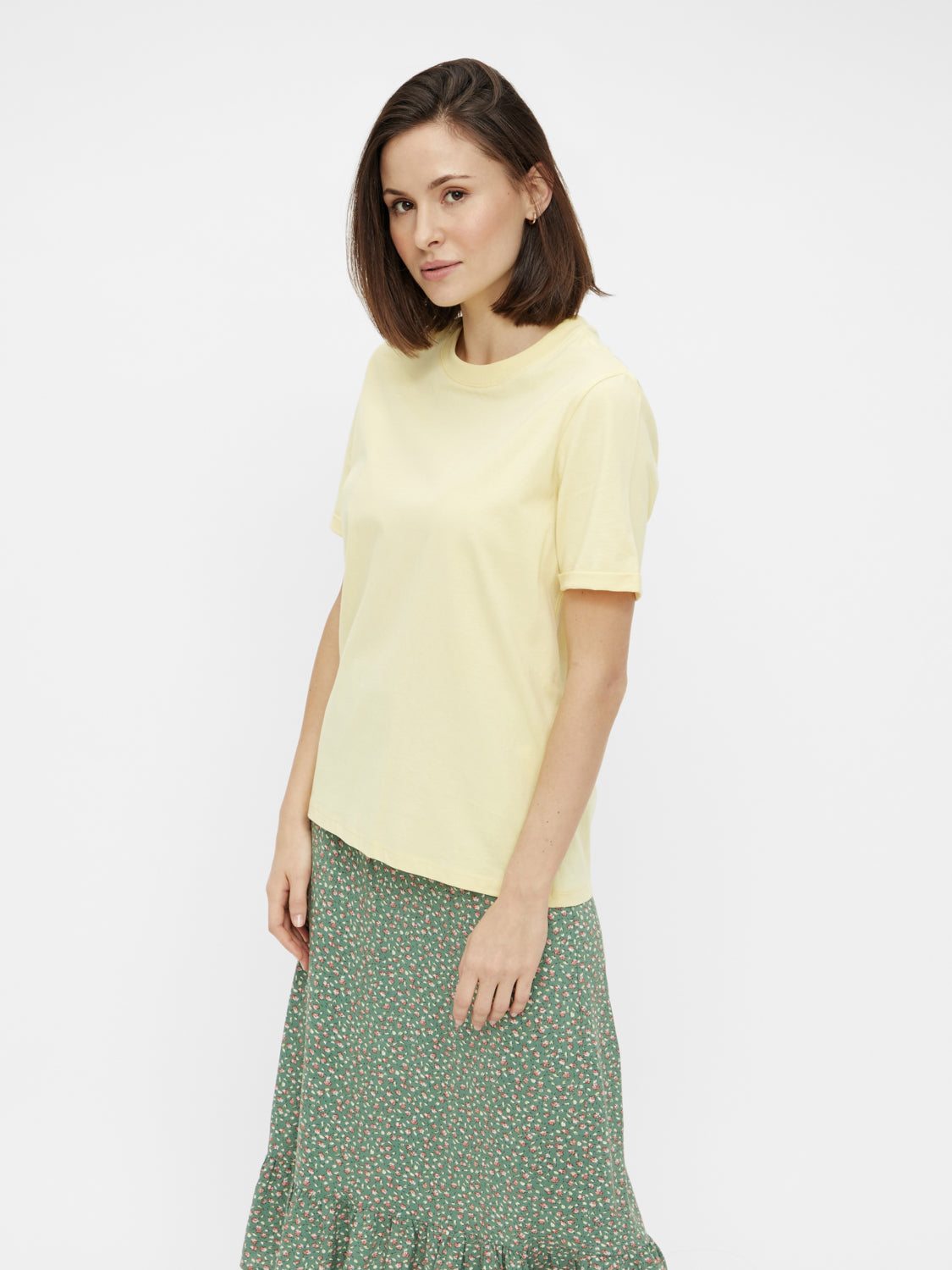 PCRIA T-Shirt - Pale Banana